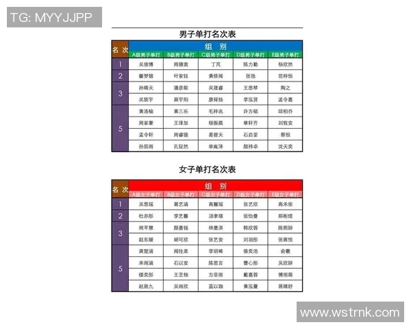 杭州乒乓球队在全国耐力排行榜中荣获第五名展现出卓越实力与团队精神