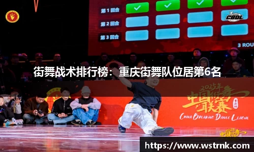 街舞战术排行榜：重庆街舞队位居第6名