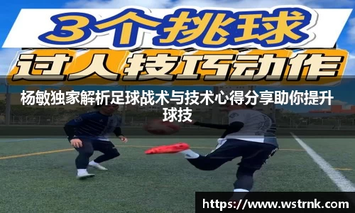 杨敏独家解析足球战术与技术心得分享助你提升球技